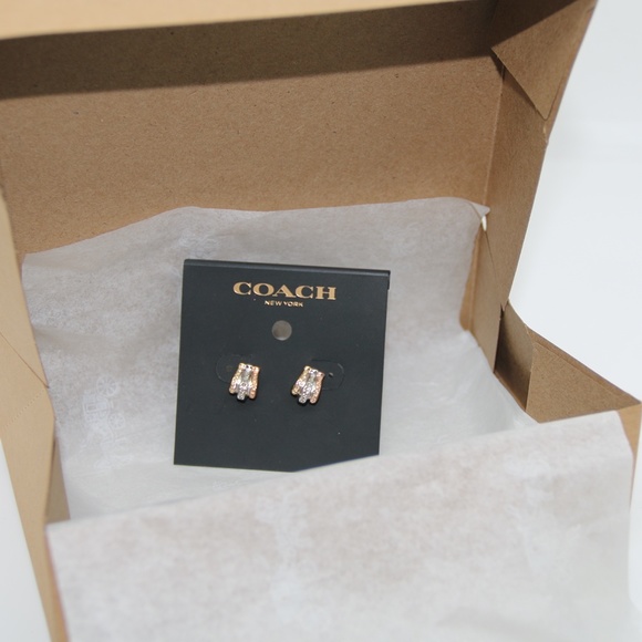 Timeless Coach Stud Earrings - Picture 9 of 12